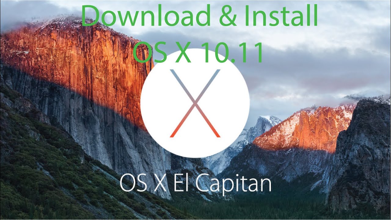 Mac OS X El Capitan 10.11 ISO & DMG Files Direct Download - ISORIVER
