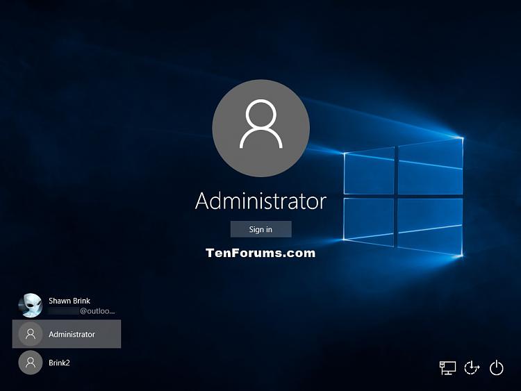 windows 10 recovery mode enable administrator account