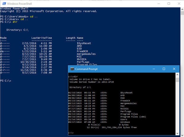 Getting started with Windows 10 PowerShell v5.0 Preview
