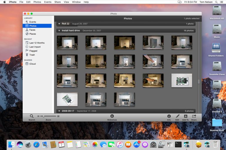 Where can you download iPhoto 9 Mac OS full version free