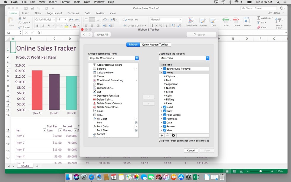 microsoft word office for mac 2016 insert checkbox