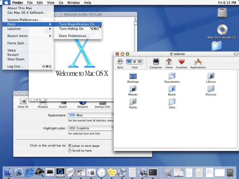 Where can you download Mac OS X 10.1 Puma