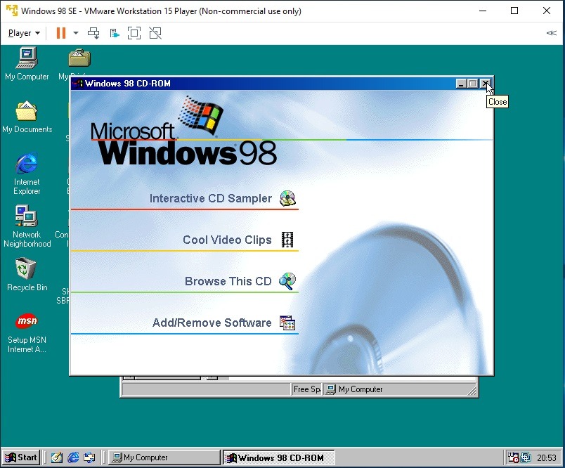 What do you do with a Windows 98 computer