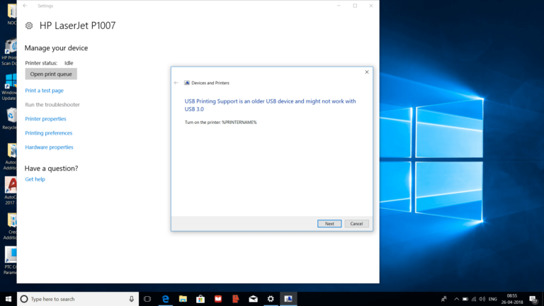 How to Fix HP Printer Driver Issue after Windows 10 Update - ISORIVER