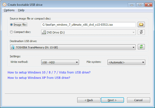 How to create a bootable Windows USB