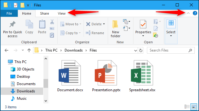 How does the File-Explorer in Windows 10 work in detail