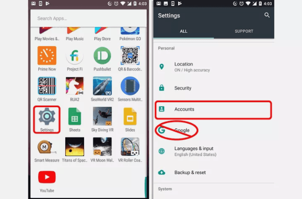Add or Remove Google/Gmail Account From Your Android Phone