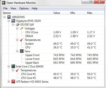 How to check best CPU Temperature Range