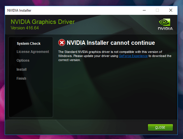 Solved: NVIDIA Installer Cannot Continue Error on Windows 10
