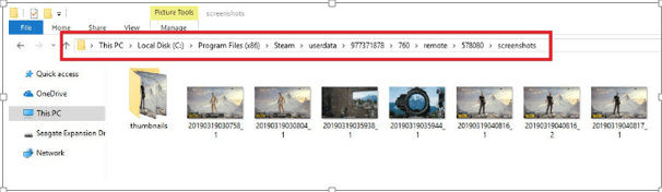 How To Access Steam Screenshot Folder in Windows 10