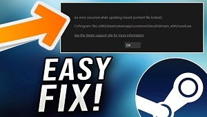 How to permanently fix Content file locked Steam error