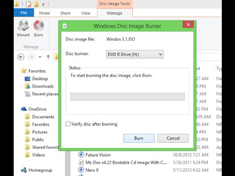 How to Mount ISO and IMG files in windows 10 or 8.1