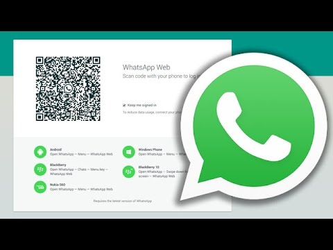 What to do with a QR code from web.whatsapp.com