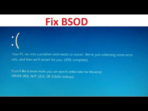 How to fix System Thread Exception Not Handled Blue Screen Error