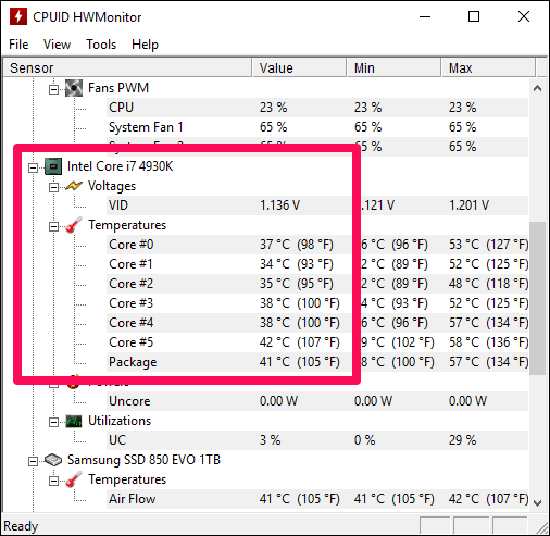 Step-by-step process check CPU Temperature on Windows 10