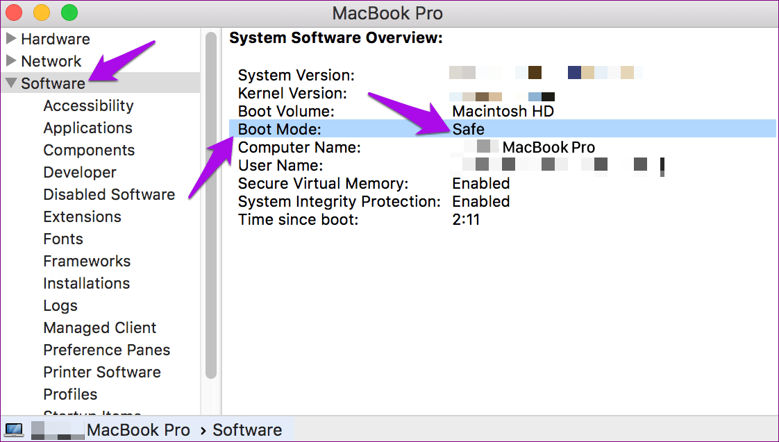 macos won t boot into safe mode