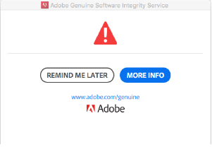 Adobe software you are using is not genuine [FIX THIS]