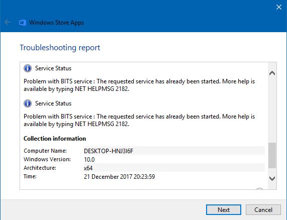 How to solved: NET HELPMSG 2182 Error