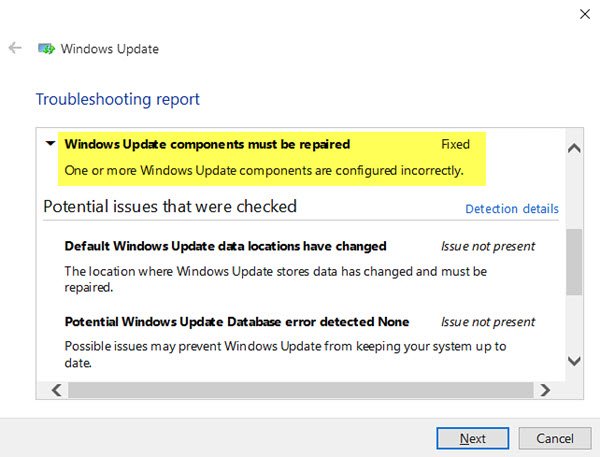 Fix: Windows Update Components must be Repaired