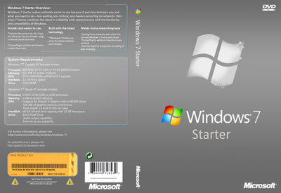 Where can you download Windows 7 Starter ISO for free