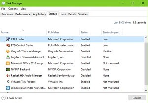 How to fix Got CTF Loader issues on Windows 10