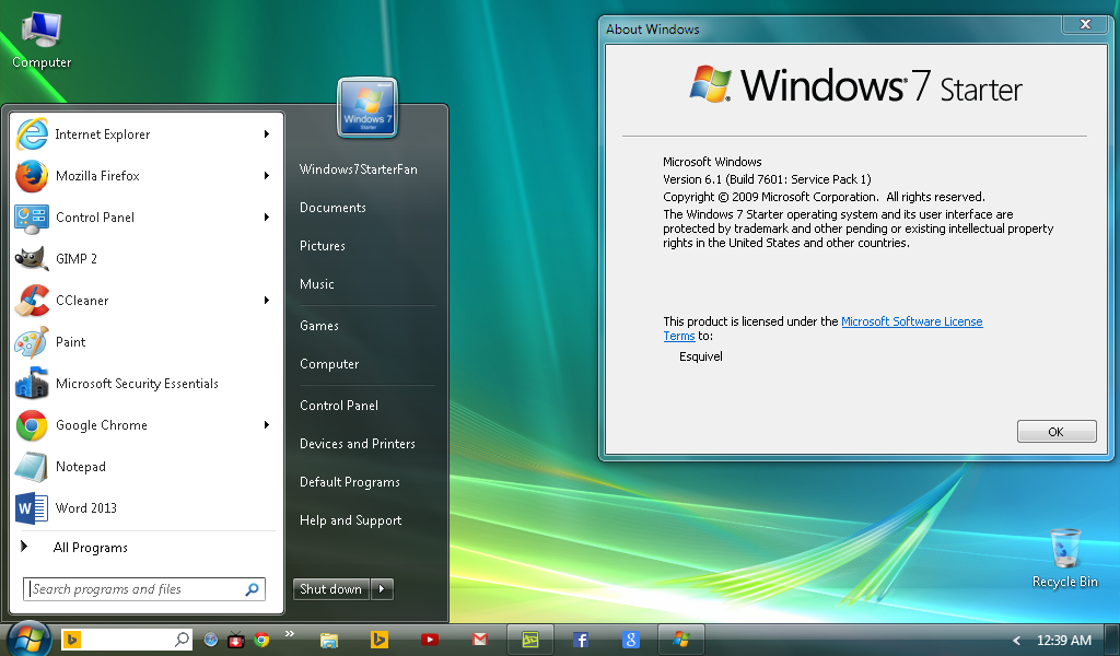 Download Windows 7 Starter ISO for free