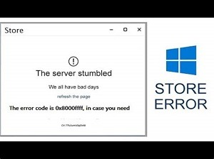 FULL FIX: Update error 0x8000ffff on Windows 10 • Errors