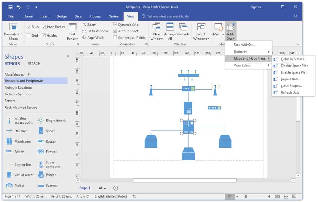 You can download Microsoft Visio 2016 for free