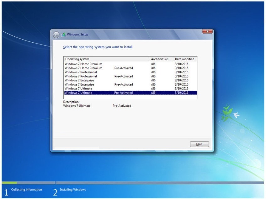 You can download Windows 7 All in One for free