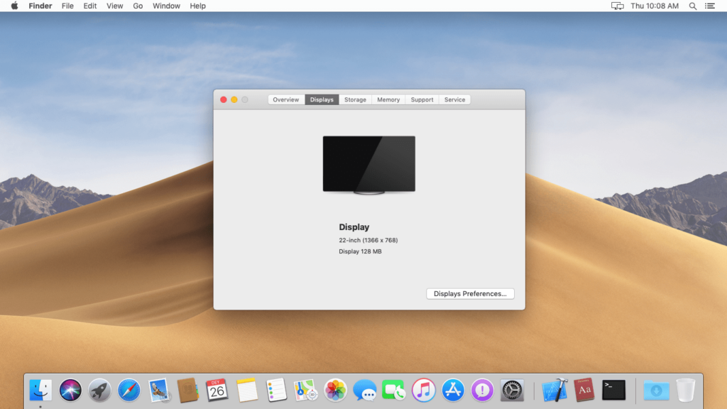 Fix: Mac Mojave Get Full Screen in VM Workstation