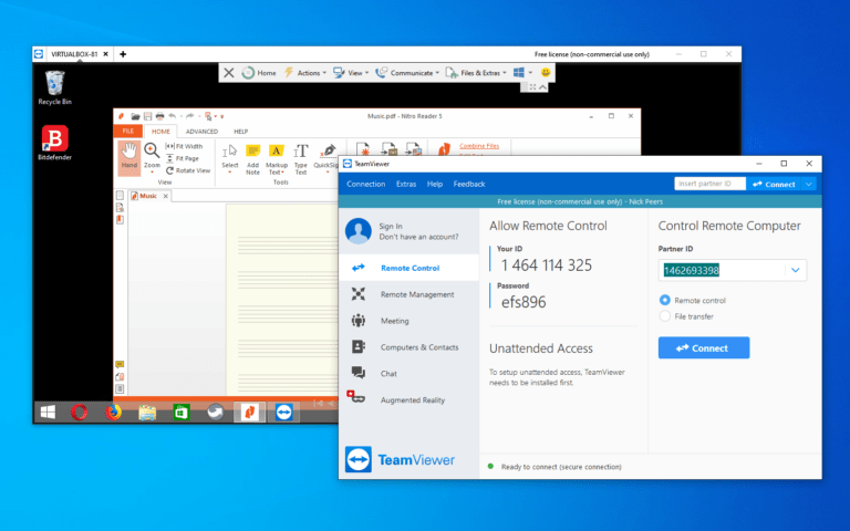 You can download TeamViewer 15 