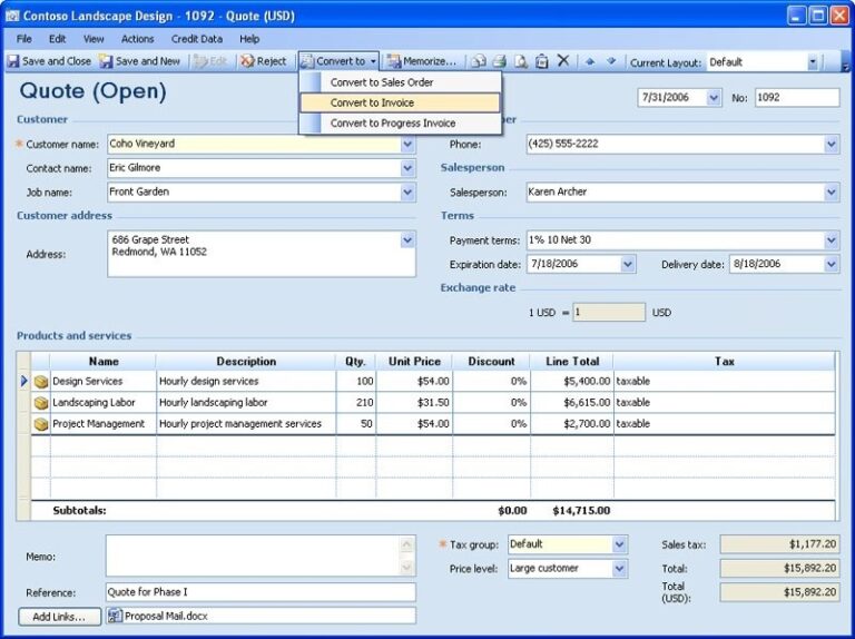 Microsoft Office Accounting Express US Edition 2009 Download for free