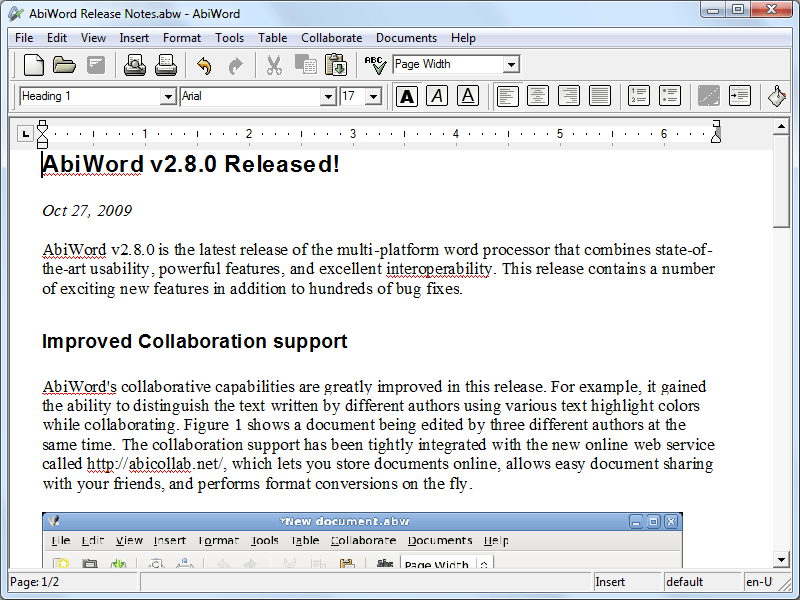 How to download AbiWord 2.8.6 for free