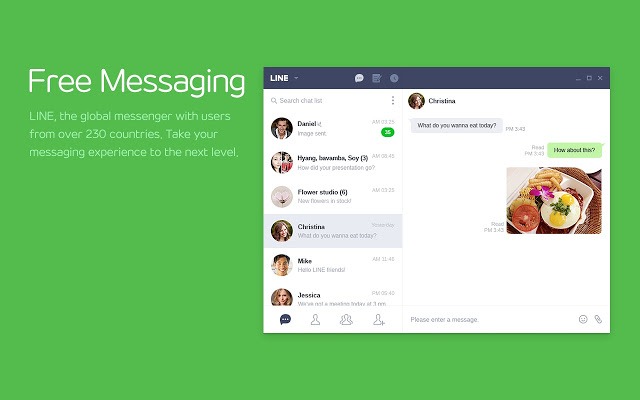 You can download LINE Messenger For PC for free