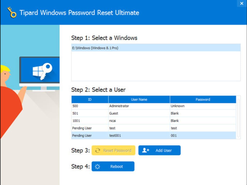 How to download Tipard Windows Password Reset Ultimate for free