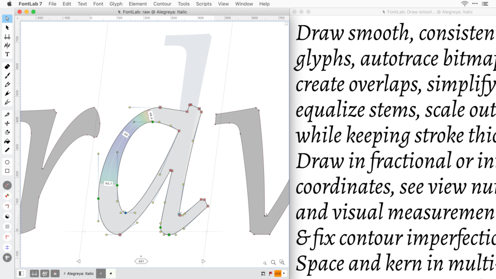 You can download Fontlab 7 for Mac