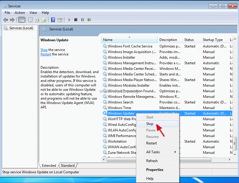 Solution: Windows Update Service Not Running on Windows 10/8/7