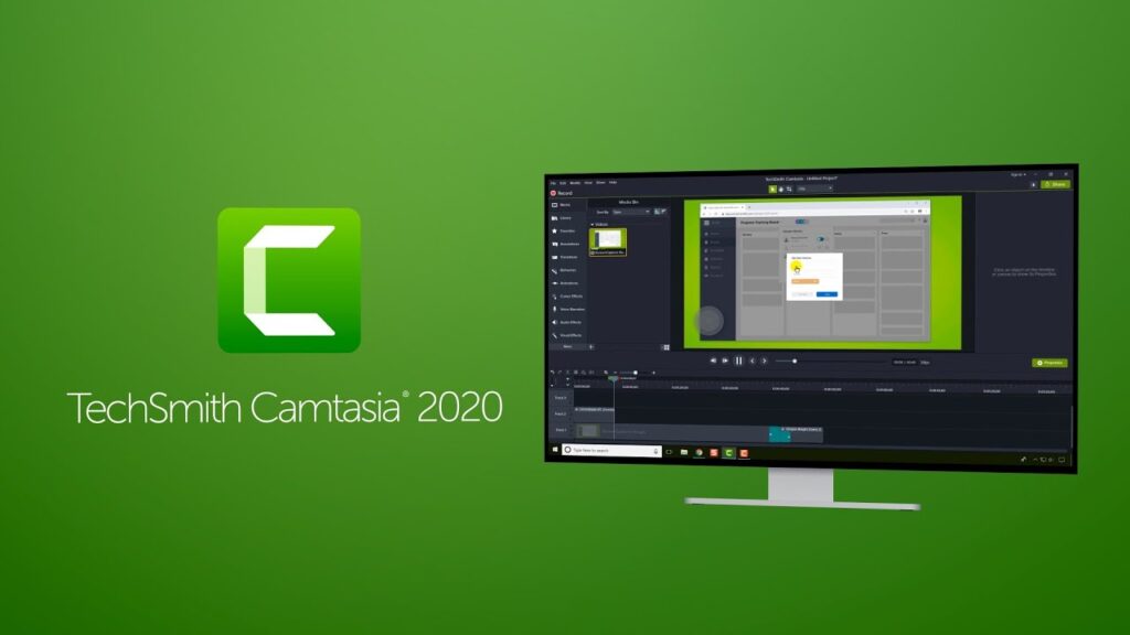 Where can you download Camtasia 2020  for free