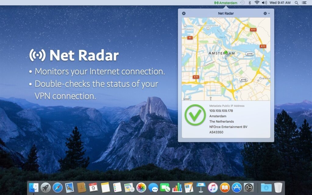 Where can you download Net Radar for Mac