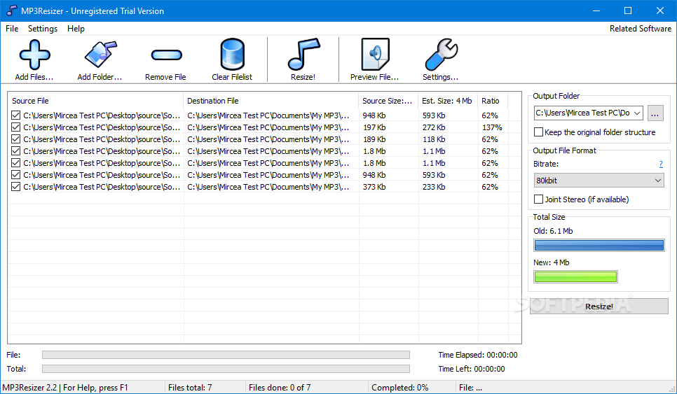 You can download MP3Resizer for Windows 10