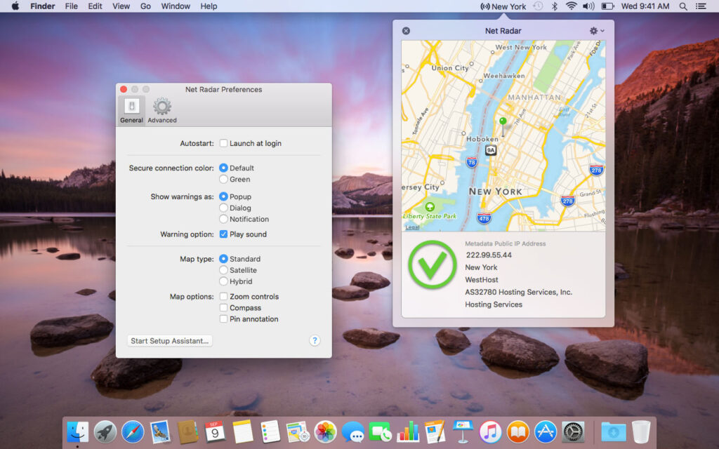 You can download Net Radar for Mac free