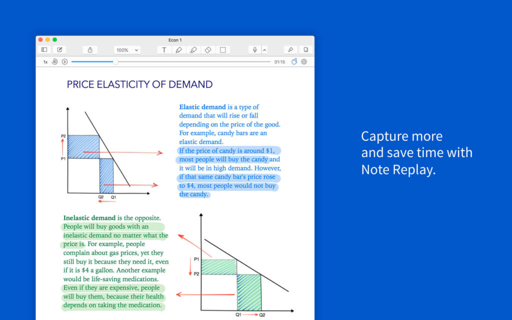 You can download Notability 4.1.3 Free for Mac