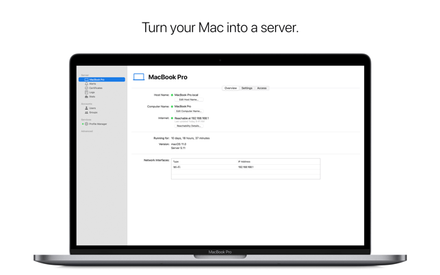 You can download macOS Server 5.11