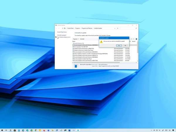Fix: Blue Screen Error after update KB5000802 on Windows 10