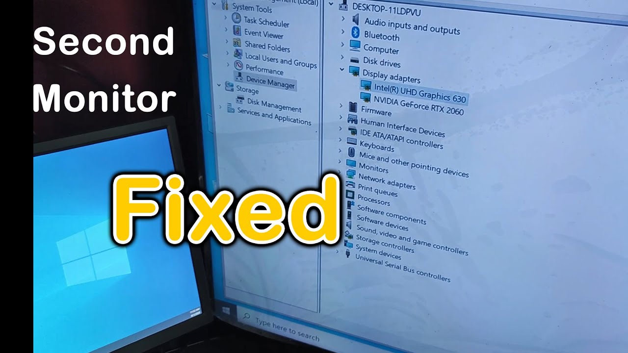 Fixed second monitor not detected on windows 10 isoriver