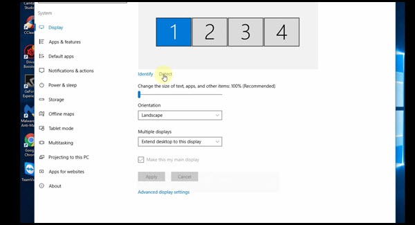 How to set up multiple monitors on Windows 10