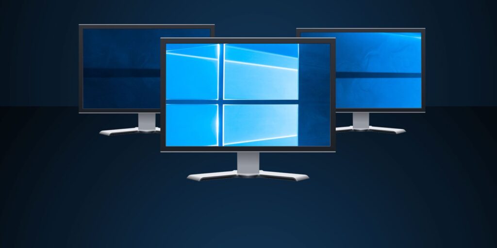 How to use multiple monitors in Windows 10 