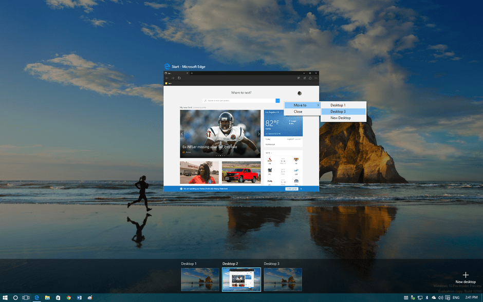 Manage virtual desktop like a pro in Windows 10 