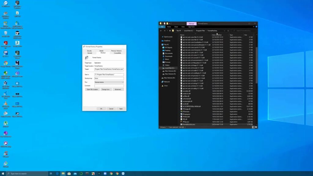 How to quickly find a program's EXE file in Windows 10