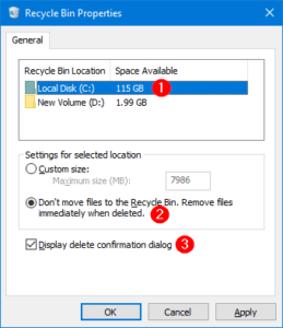 How to Delete Files Directly Without going to Recycle Bin in Windows 10 ...
